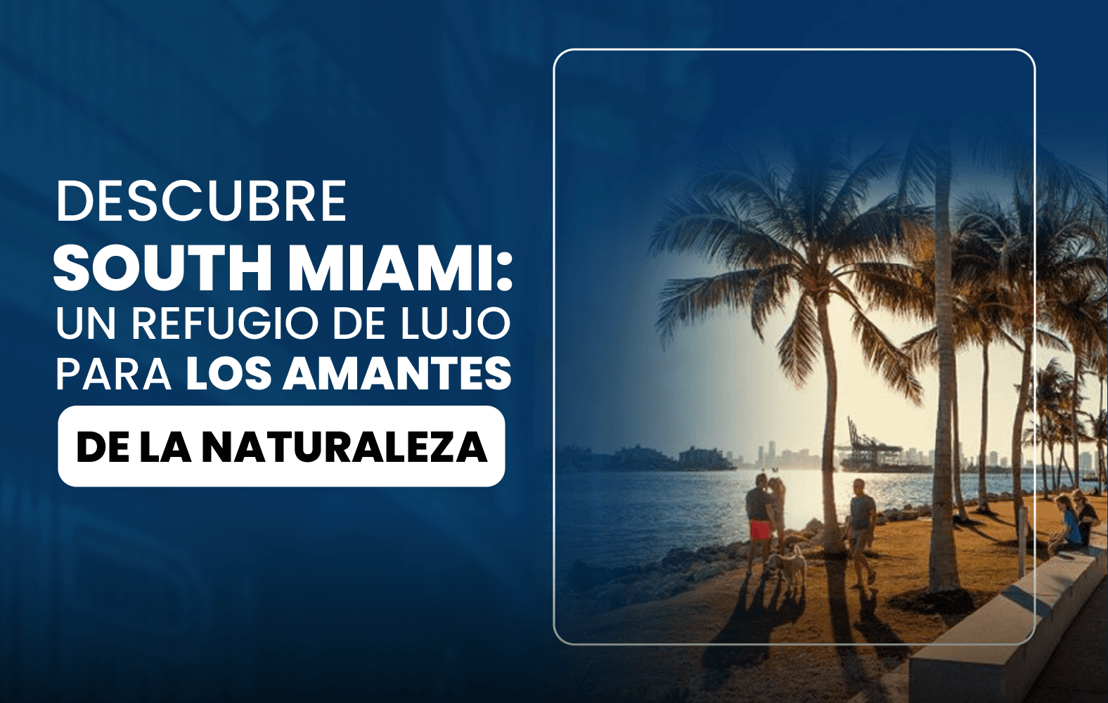 Descubre South Miami: un Refugio de lujo para los amantes de la naturaleza